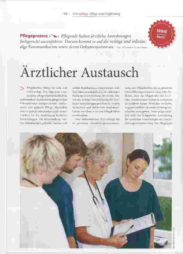 Vorschauseite 1: Ärztlicher Austausch
