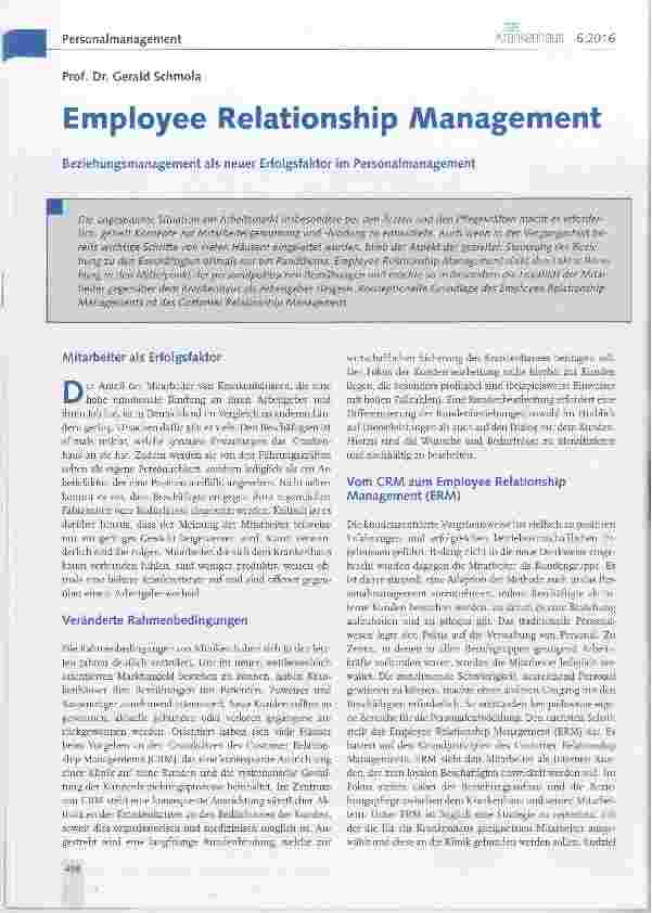 Vorschauseite 1: Employee Relationship Management
