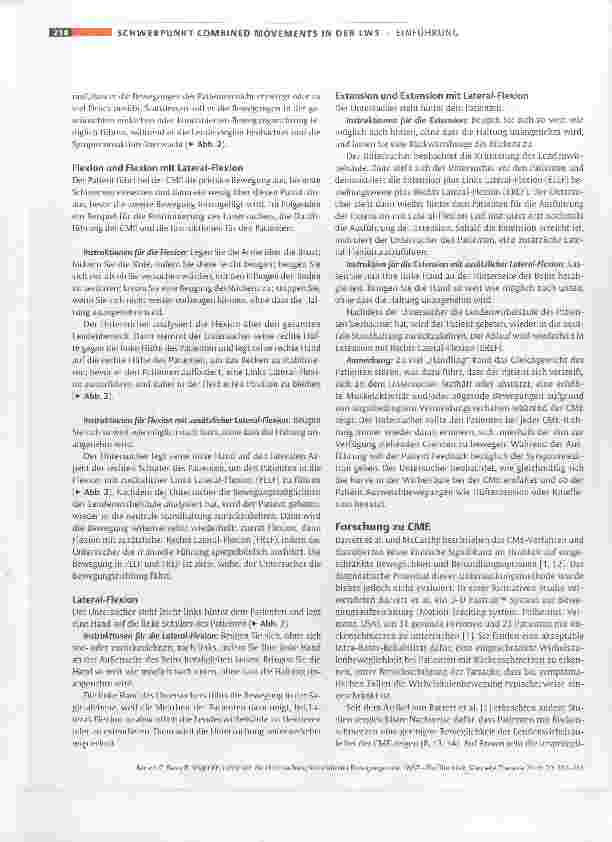 Vorschauseite 4: Lohnt sich die Untersuchung kombinierter Bewegungen der LWS? Ein Überblick