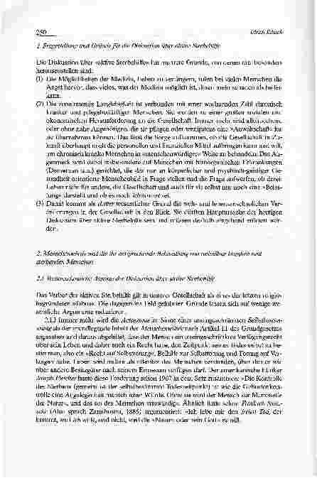 Vorschauseite 2: Aktive Sterbehilfe - Recht auf Selbsttötung?Eine Stellungnahme aus christlicher Sicht und ausSicht der Krankenhausseelsorge
