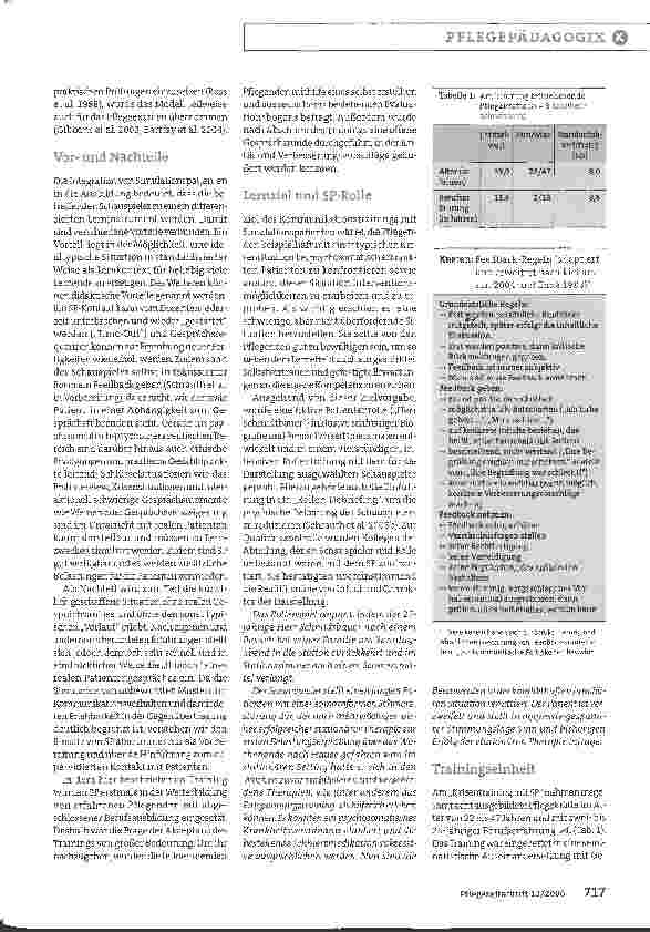 Vorschauseite 2: Einsatz von Simulationspatienten in der Fortund Weiterbildung: Schwierige Gesprächssituationen trainieren