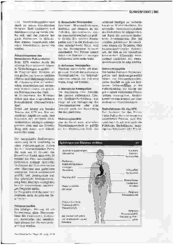 Vorschauseite 2: Diabetisches Fußsyndrom - Pflichtprogramm: eine gute Fußpflege