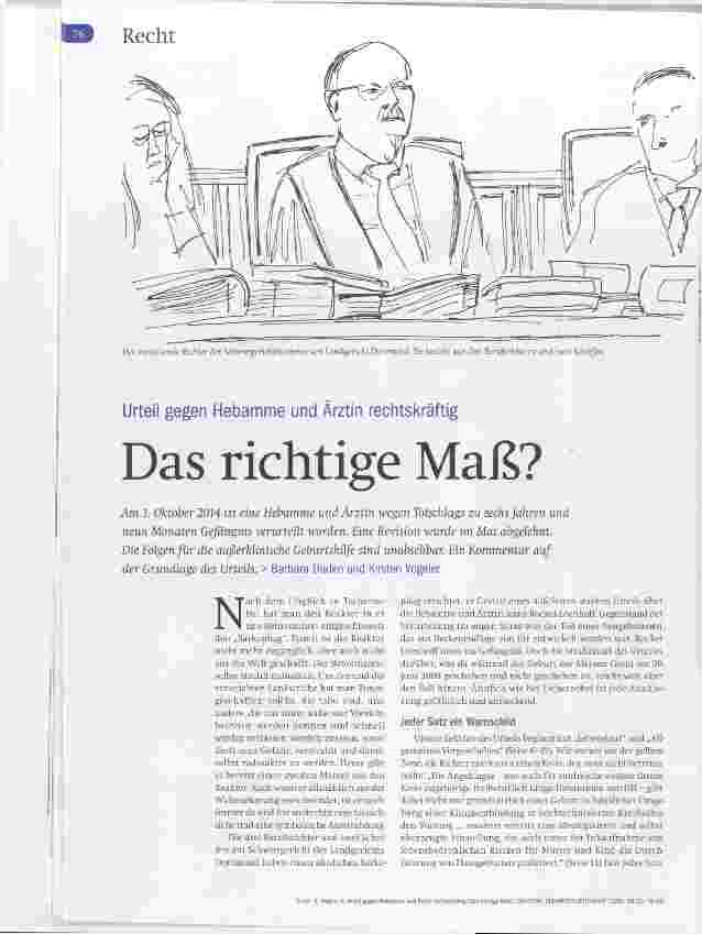 Vorschauseite 1: Das richtige Maß?
