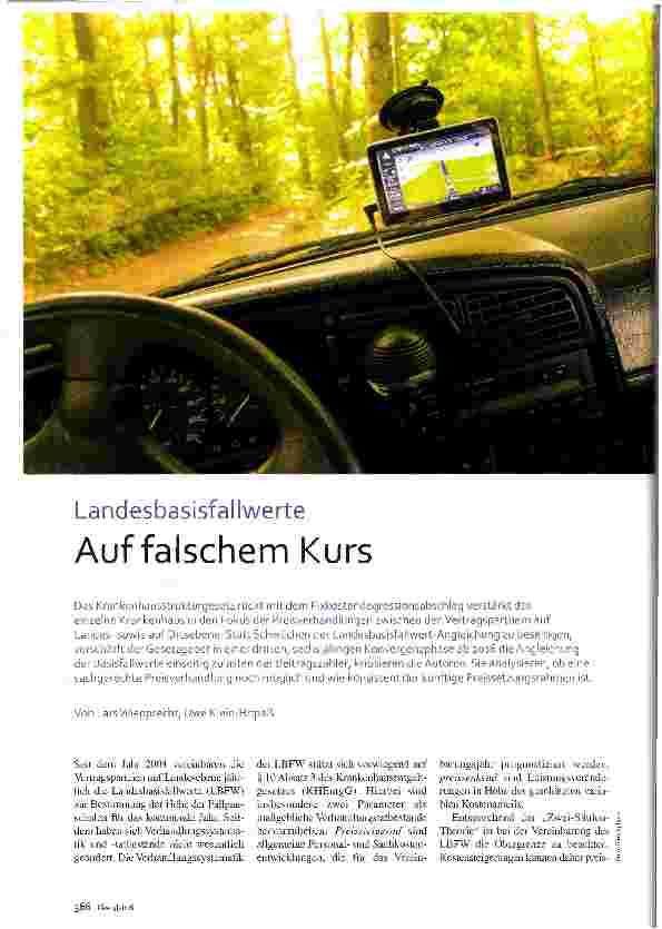 Vorschauseite 1: Auf falschem Kurs