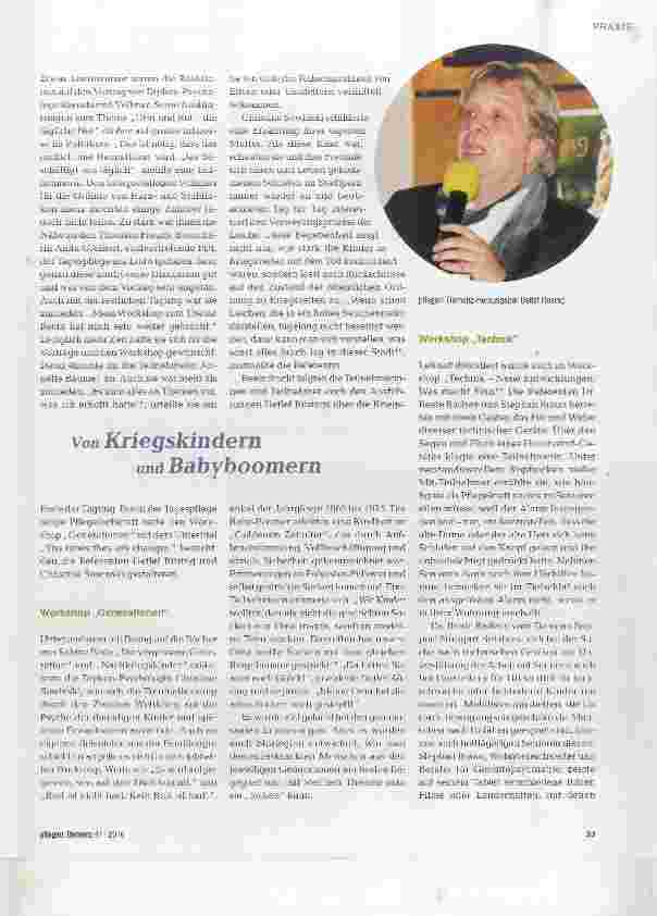 Vorschauseite 2: Hoffnungslos parteiisch für Menschen mit Demenz!