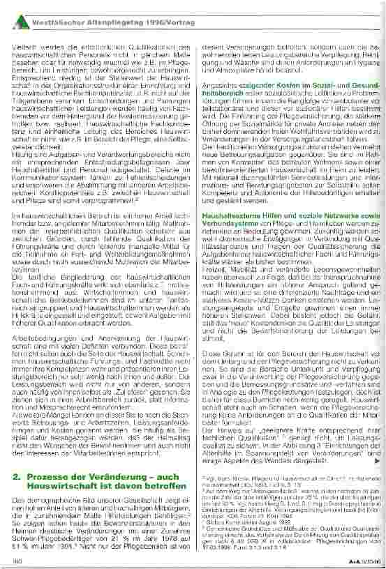 Vorschauseite 3: Hauswirtschaft: Alltagskultur mitgestalten und Arbeitsorganisation im Team (Teil 1)