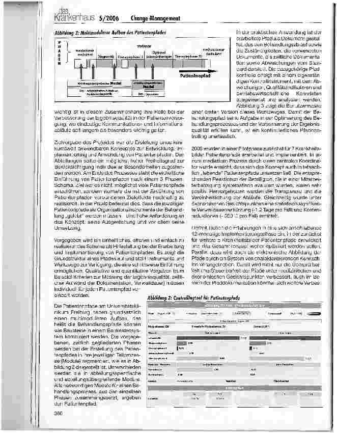 Vorschauseite 3: Die Bewältigung strategischer und organisatorischer Herausforderungen in einem dynamischen Krankenhausumfeld