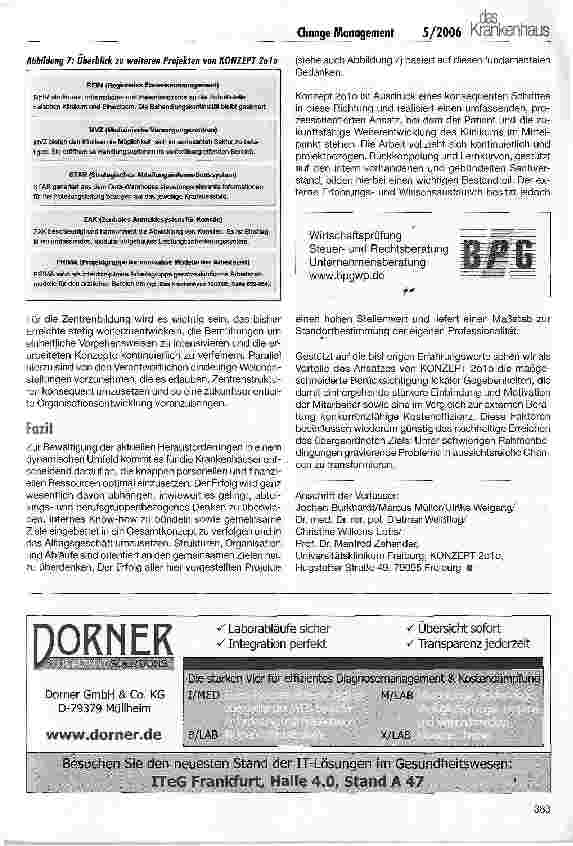 Vorschauseite 6: Die Bewältigung strategischer und organisatorischer Herausforderungen in einem dynamischen Krankenhausumfeld