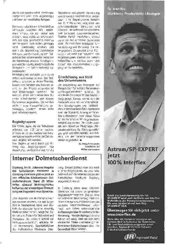 Vorschauseite 4: Für neue berufliche Herausforderungen rüsten - Nachhaltige Personalentwicklung in der Krankenhaus GmbH Alb-Donau-Kreis