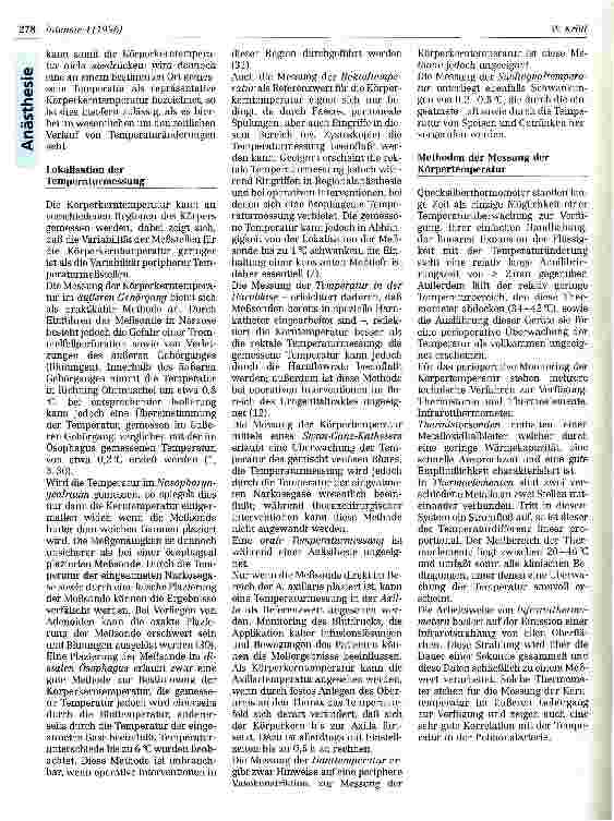 Vorschauseite 2: Perioperative Überwachung der Körpertemperatur