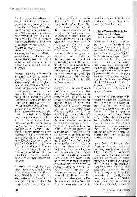 Vorschauseite 2: Die Kinderrechtskonvention der Vereinten Nationen und ihre Konsequenzen für die Soziale Arbeit