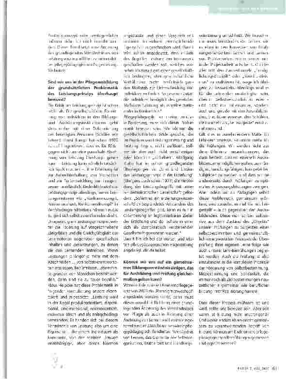 Vorschauseite 5: PRÜFUNG - NA UND ?