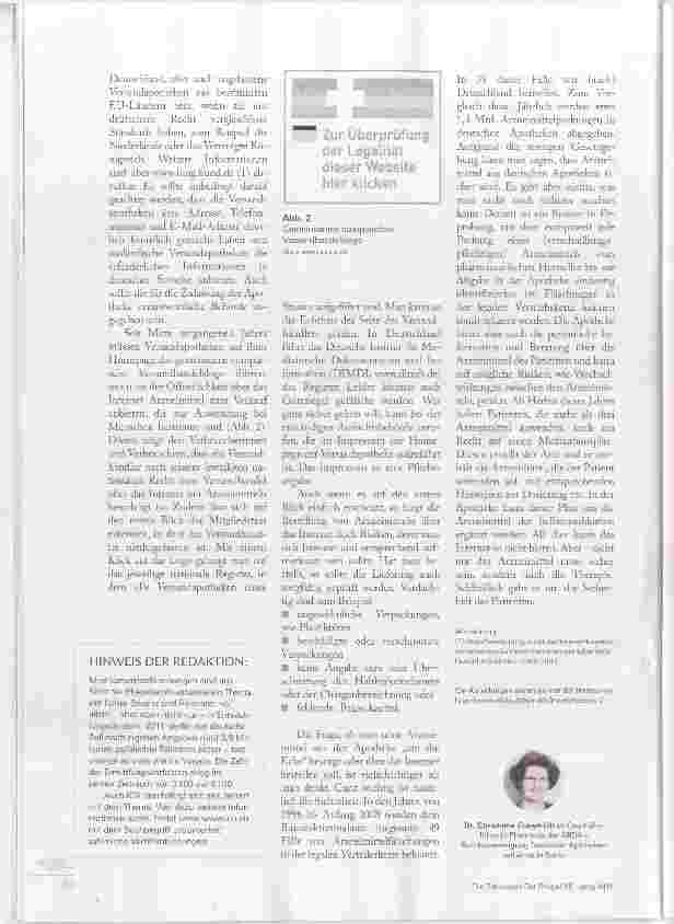 Vorschauseite 3: ARZNEIMITTELFÄLSCHUNGEN