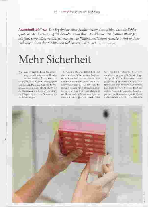 Vorschauseite 1: Mehr Sicherheit
