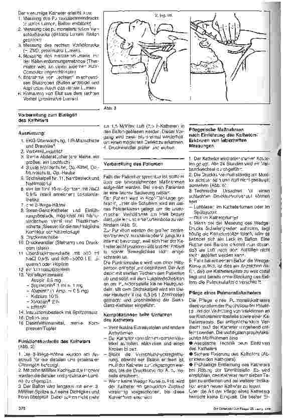 Vorschauseite 2: Der Pulmonaliskatheter
