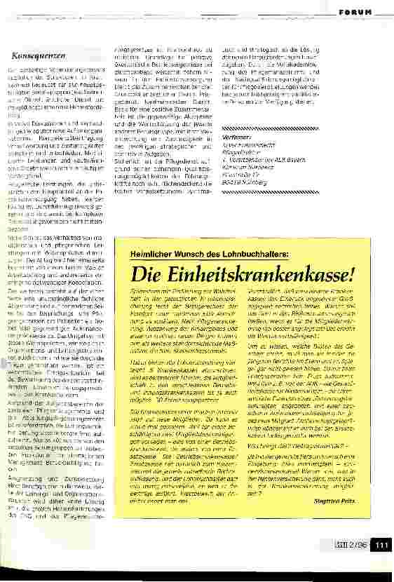 Vorschauseite 3: Pflegemanagement im Krankenhaus - ein Auslaufmodell? Zurücksetzung in die zweite Reihe ist keine Lösung
