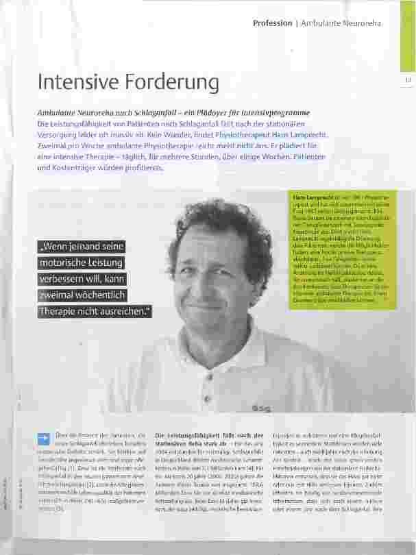 Vorschauseite 1: Intensive Forderung