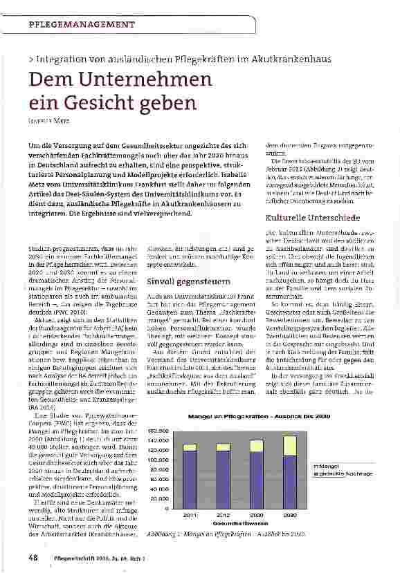 Vorschauseite 1: Dem Unternehmen ein Gesicht geben