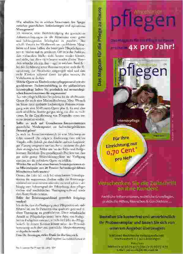 Vorschauseite 2: Mein Wunsch ist eine 50-Prozent-Quote plusX