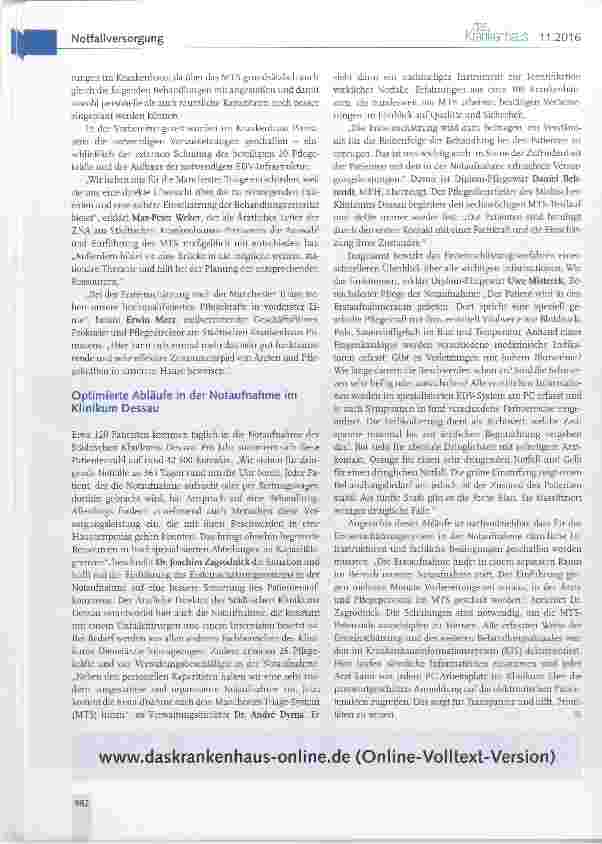 Vorschauseite 3: Das Manchester-Triage-System