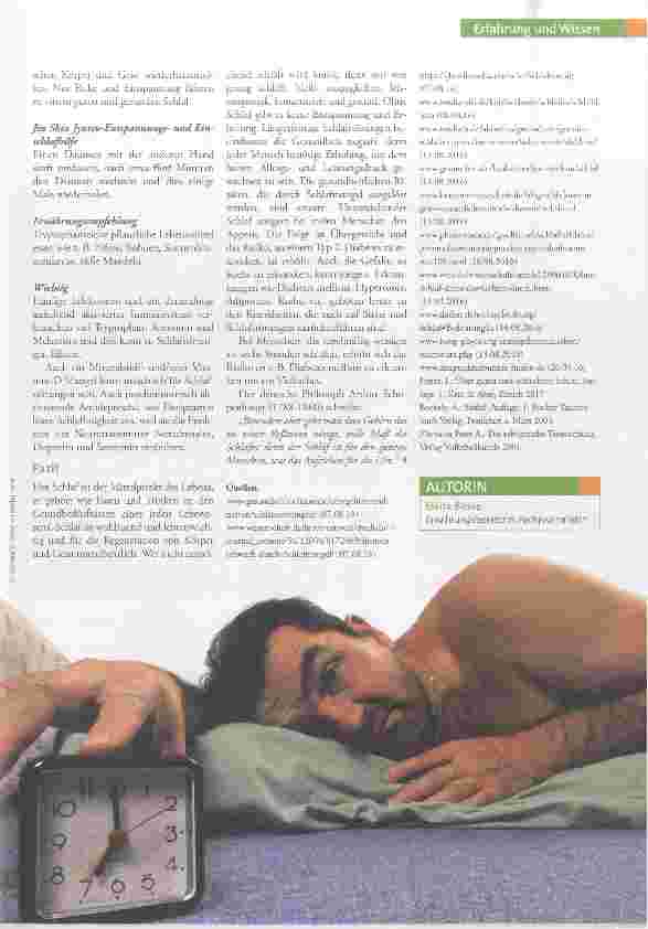Vorschauseite 6: Schlafstörungen Insomnie SiressJetlag