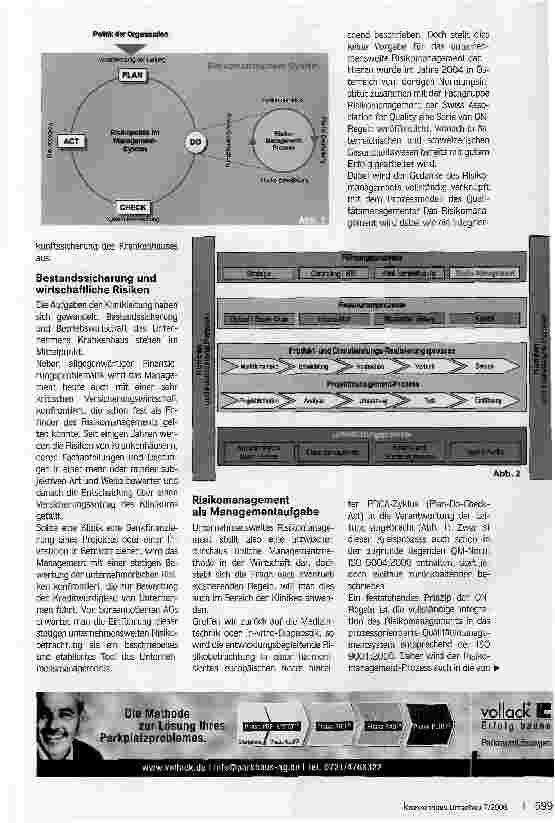 Vorschauseite 2: Der Risiko-Manager im Krankenhaus