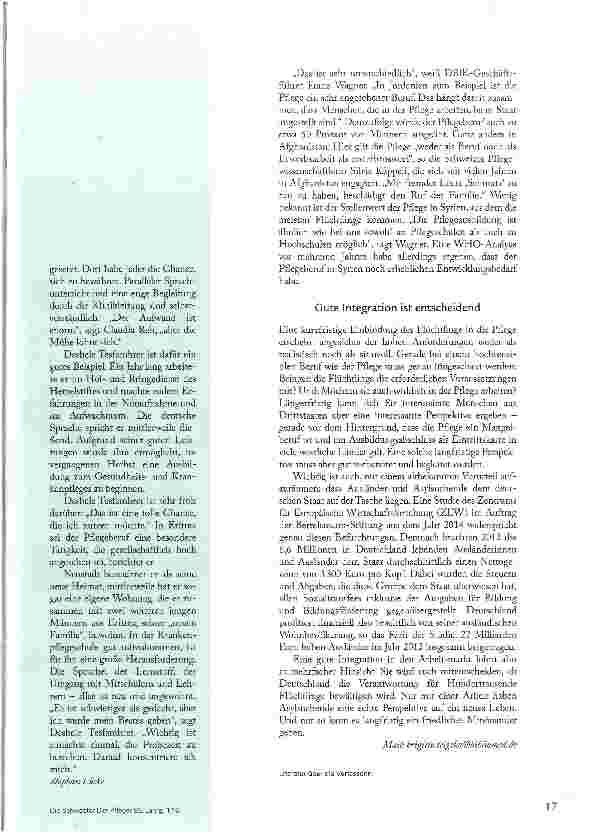 Vorschauseite 2: Einfach ist es nicht