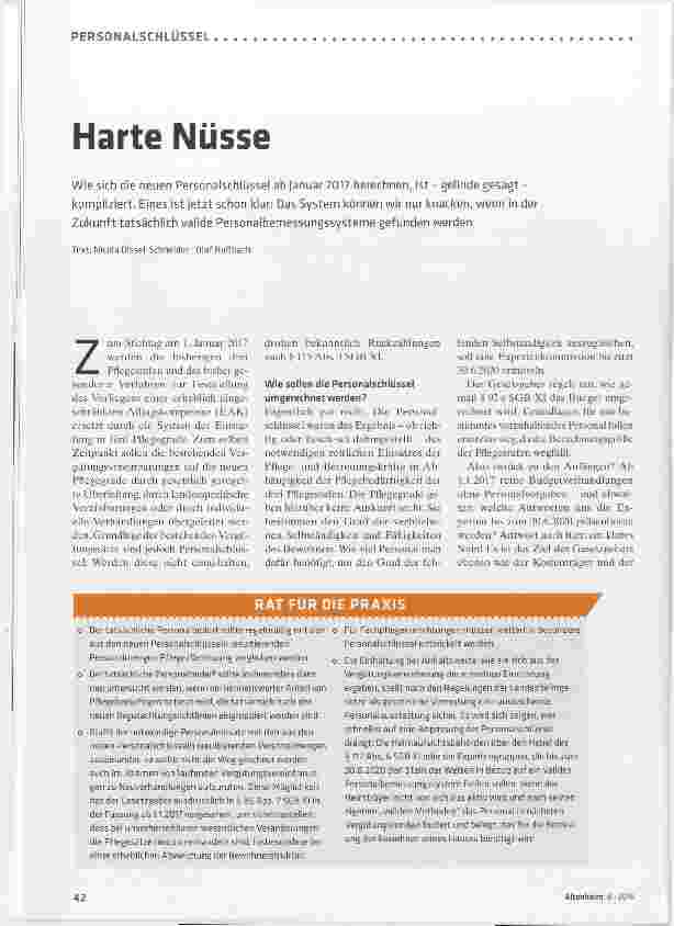 Vorschauseite 1: Harte Nüsse