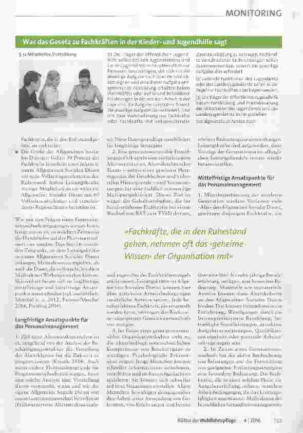Vorschauseite 2: Wenn Fachkräfte in den Ruhestand gehen