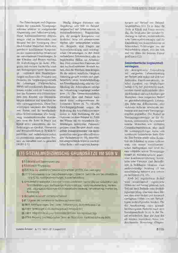 Vorschauseite 2: Sozialmedizinische Aufgaben des Arztes