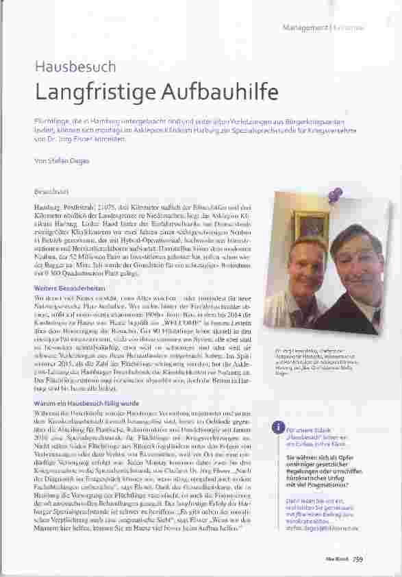 Vorschauseite 1: Hausbesuch Langfristige Aufbauhilfe