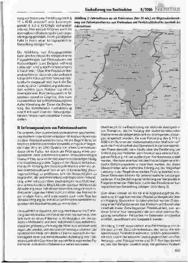 Vorschauseite 3: Maßnahmen und Entscheidungen unterstützen durch Geokodierung von Routinedaten