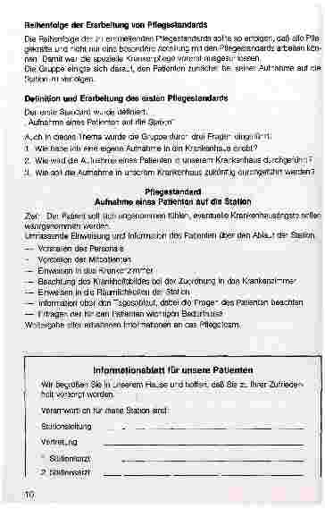 Vorschauseite 5: Pflegestandard als Möglichkeit der Qualitätssicherung