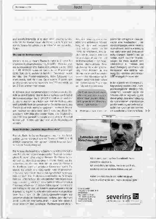 Vorschauseite 2: Die Zulassung einer Physiotherapiepraxis