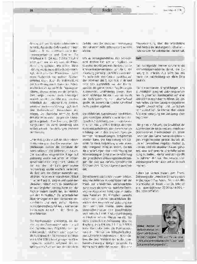 Vorschauseite 3: Die Zulassung einer Physiotherapiepraxis