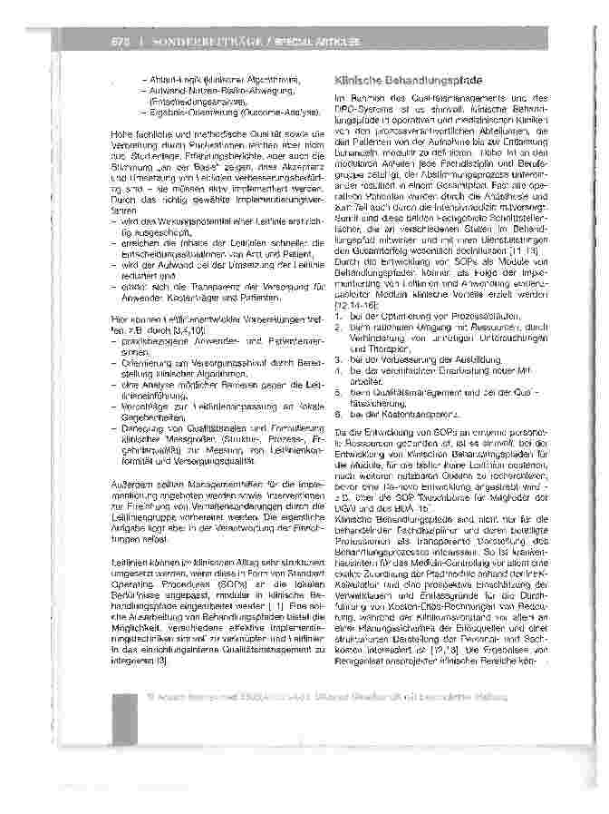 Vorschauseite 3: Leitlinien und deren Relevanz in klinischen Behandlungspfa den - Grundlagen und Stellenwert in der interdisziplinären Zusammenarbeit