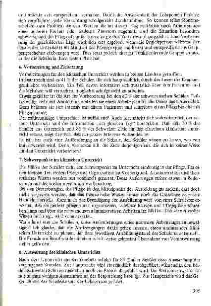 Vorschauseite 4: Der klinische Unterricht in der Krankenpflegeausbildung