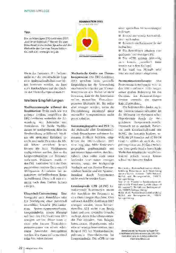Vorschauseite 3: Reanimation: Was hat sich geändert?