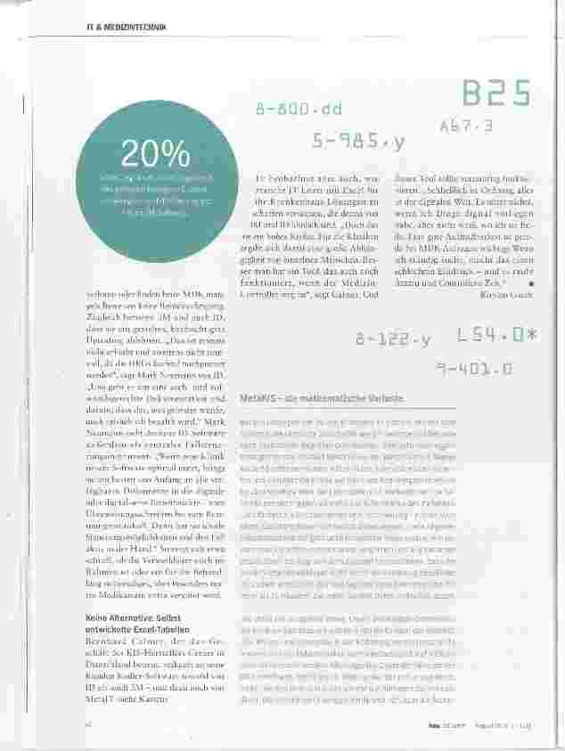 Vorschauseite 3: Anti-Arger-Software für Kliniken