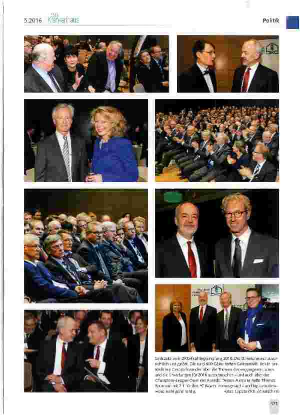 Vorschauseite 3: DKG-Frühlingsempfang 2016 „Stunde der Wahrheit in der Krankenhauspolitik