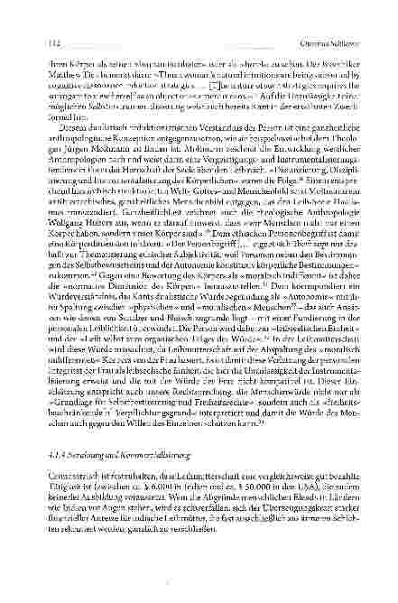 Vorschauseite 6: Körperlichkeit und Kommerzialisierung Zur theologisch-ethischen Problematik der Leihmutterschaft