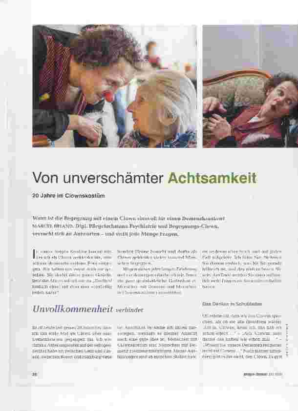 Vorschauseite 1: Von unverschämter Achtsamkeit