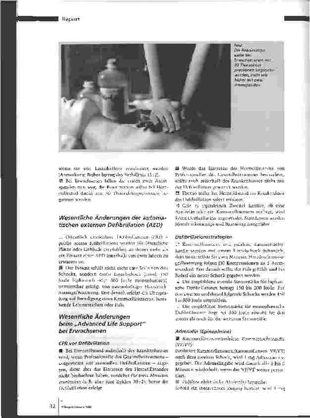Vorschauseite 2: Neue Leitlinien zur Reanimation