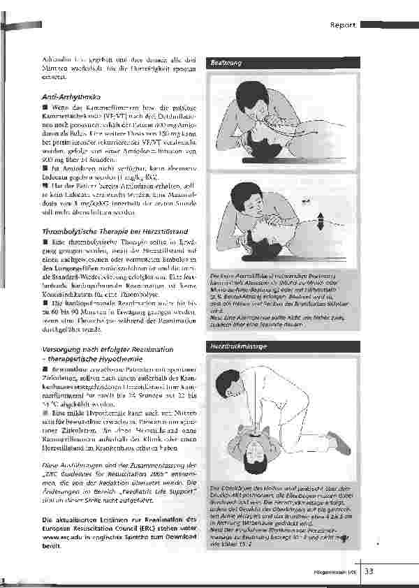 Vorschauseite 3: Neue Leitlinien zur Reanimation