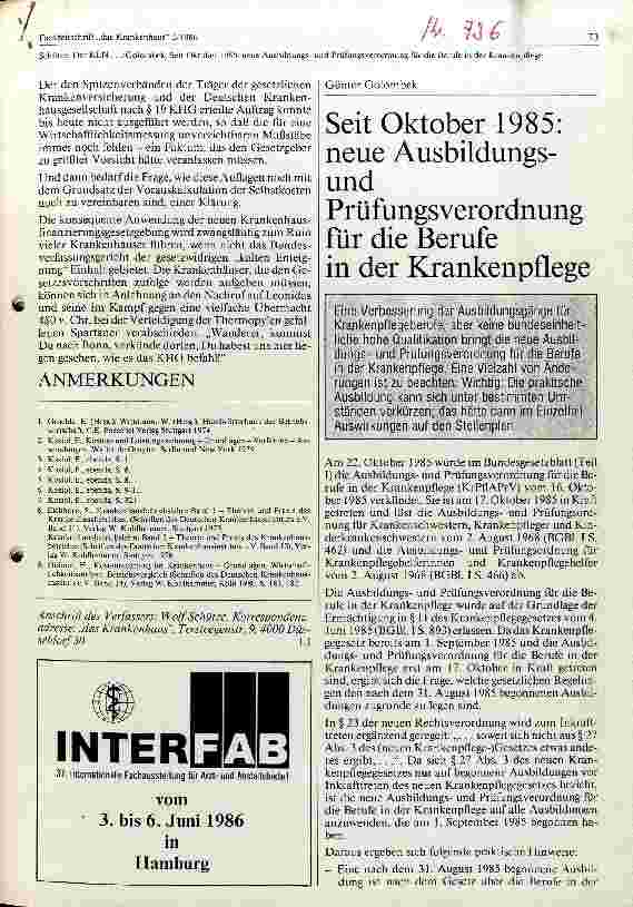 Vorschauseite 6: Der KLN wird die Erwartungen nicht erfüllen können