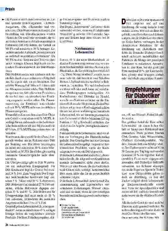 Vorschauseite 2: Diät-Lebensmittel