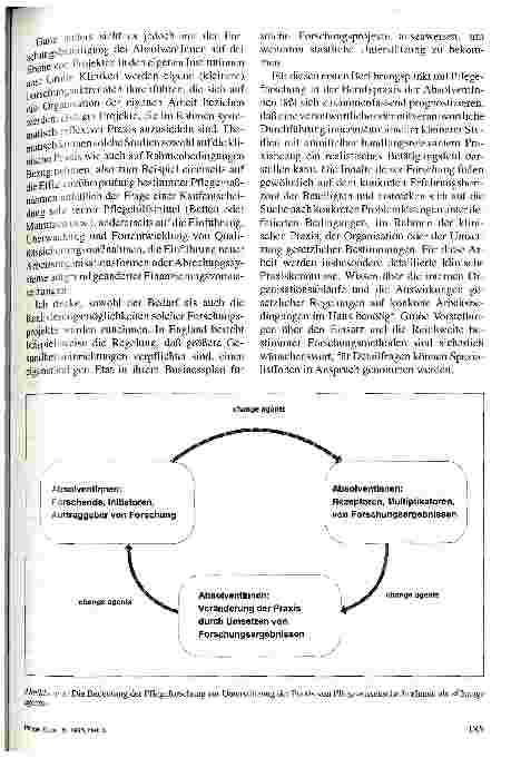 Vorschauseite 6: Der Umgang mit Pflegeforschung in den zukünftigen Berufsfeldern der AbsolventInnen der Pflegestudiengänge