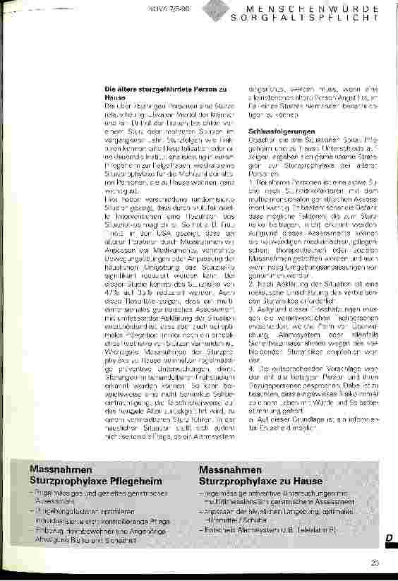 Vorschauseite 3: Betagte, verwirrte und sturzgefährdete Patienten