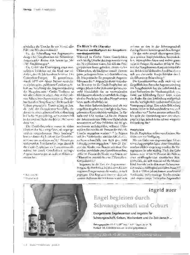 Vorschauseite 2: Crede-Prophylaxe? - Einen Augenblick, bitte