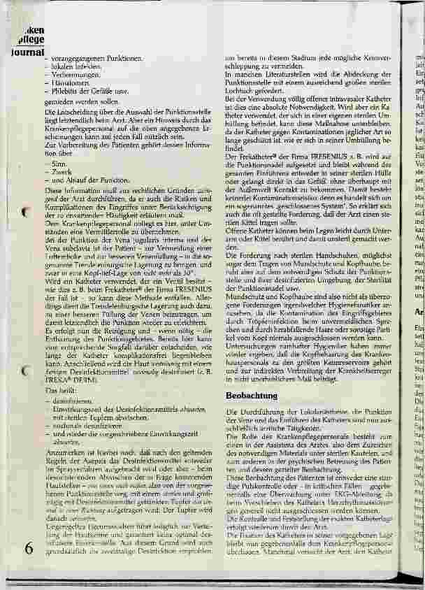 Vorschauseite 2: Der Umgang mit dem Intravasalen Katheter durch das Krankenpflegepersonal